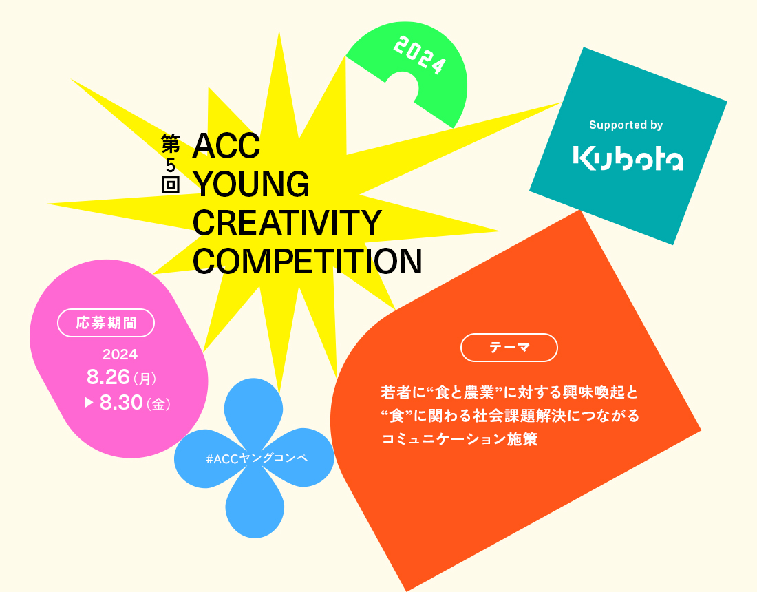 第5回 ACC YOUNG CREATIVITY COMPETITION